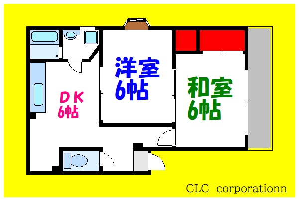 メゾンクレスト 間取り図