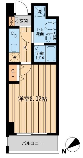 HF葛西レジデンス 506号室 間取り