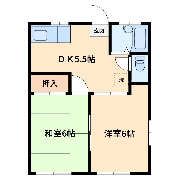 ホワイトゲーブル 間取り図