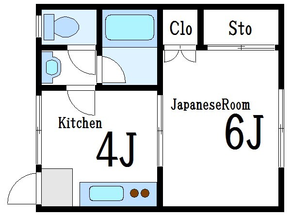 清水ハイツ 間取り図