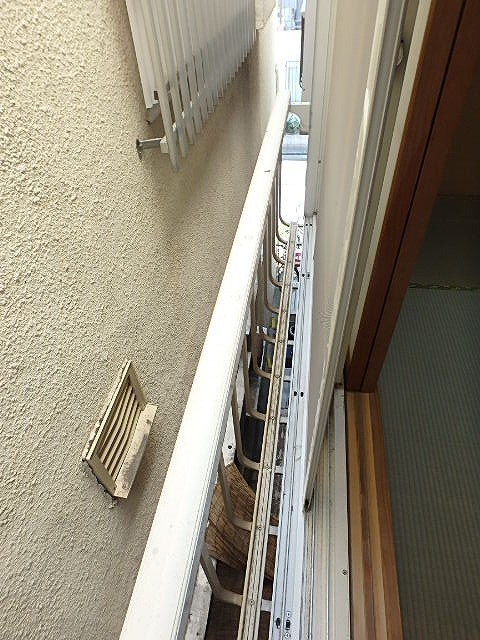 清水ハイツ ベランダ