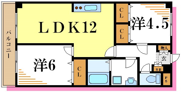 SWEET HILLS瑞江 間取り