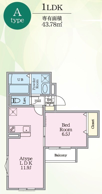 梅田・Eアパート 間取り