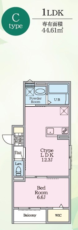 梅田・Eアパート 間取り