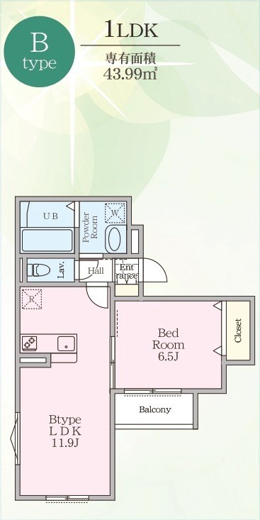 梅田・Eアパート 間取り