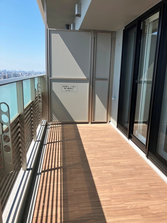 プラウドタワー小岩フロント ベランダ