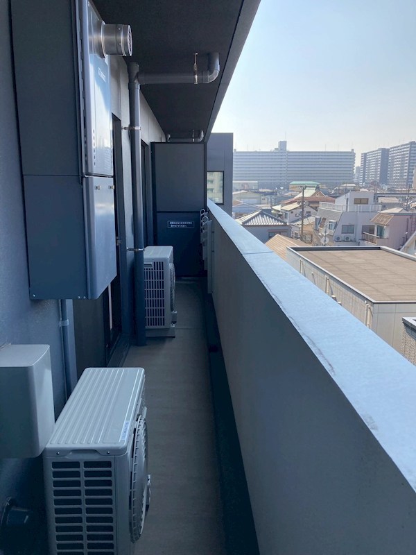 コンフォリア・リヴ平井ＭＵＴＩＯ ベランダ