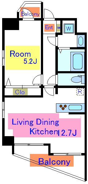 ソフィアコート扇  間取り