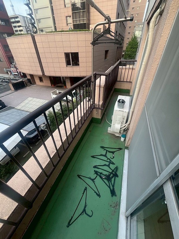 すみれハイツ ベランダ