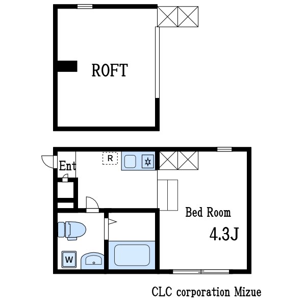 ヒロッズ篠崎  間取り図