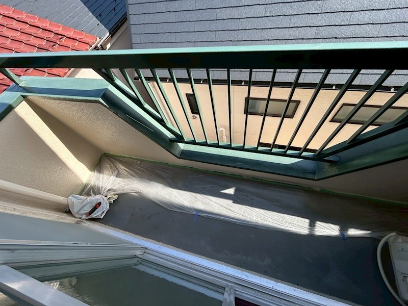 千代田ハイツ ベランダ