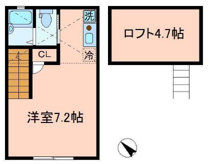 フェリオ平井パークサイド 間取り図