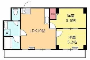 クレドハイツ小岩 間取り図