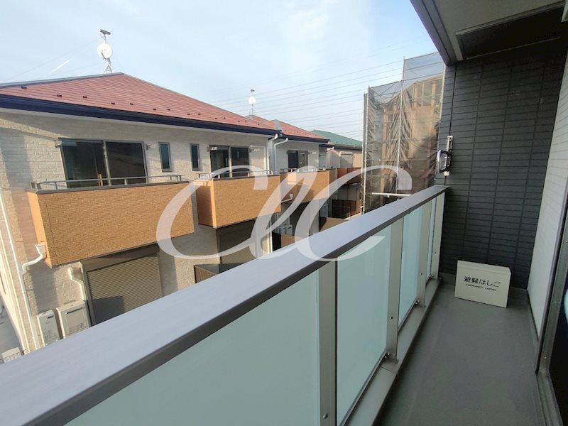 Riziere六町 ベランダ