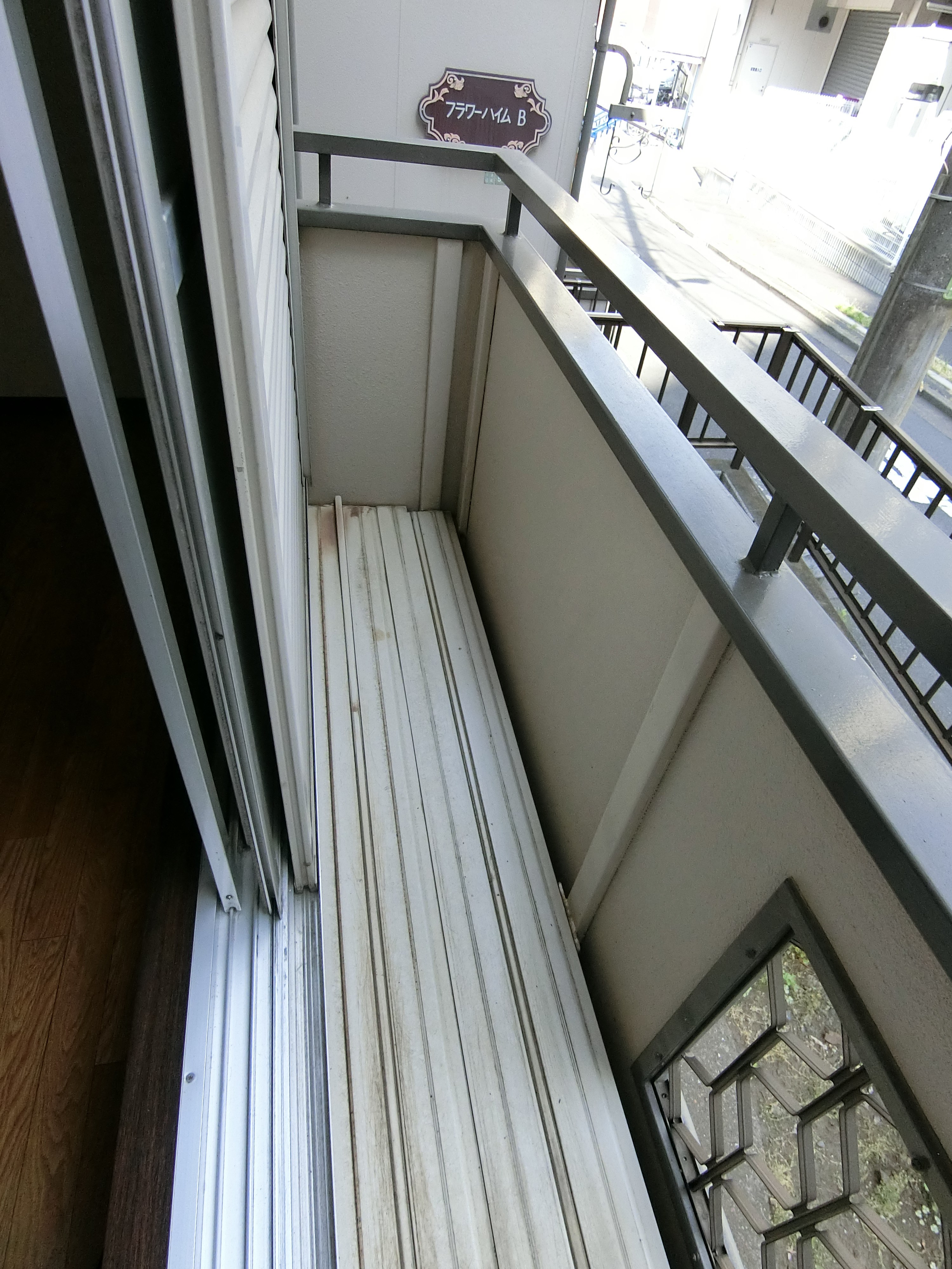 フラワーハイムA   ベランダ