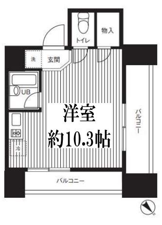 SKガーデン西葛西Ⅲ 間取り