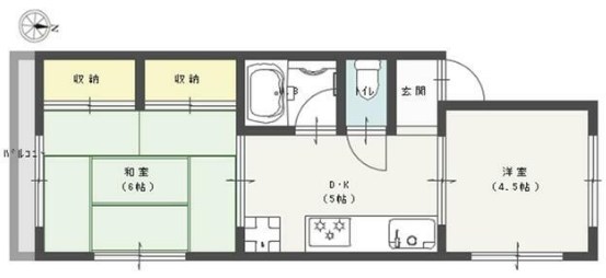 ハイムサトー 間取り図
