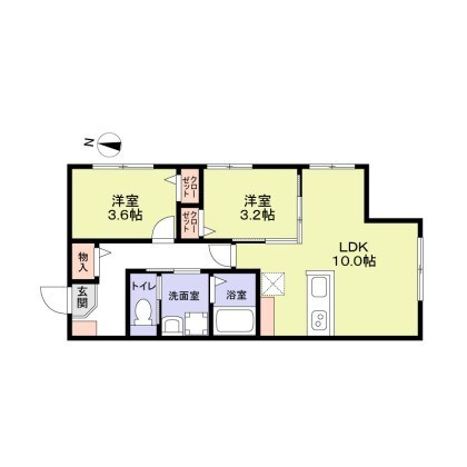 リザーブ北綾瀬 間取り