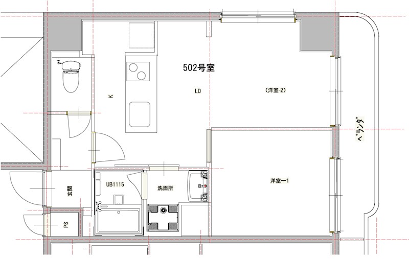 ホワイトアベニュー古谷 間取り図