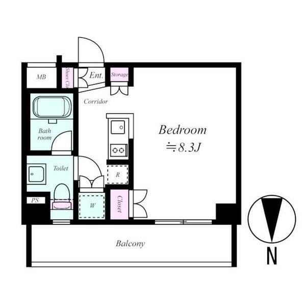 ラグジュアリーアパートメント王子神谷  間取り