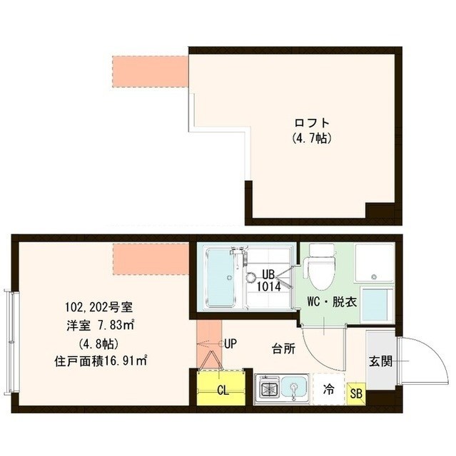 Maison Sourire 間取り