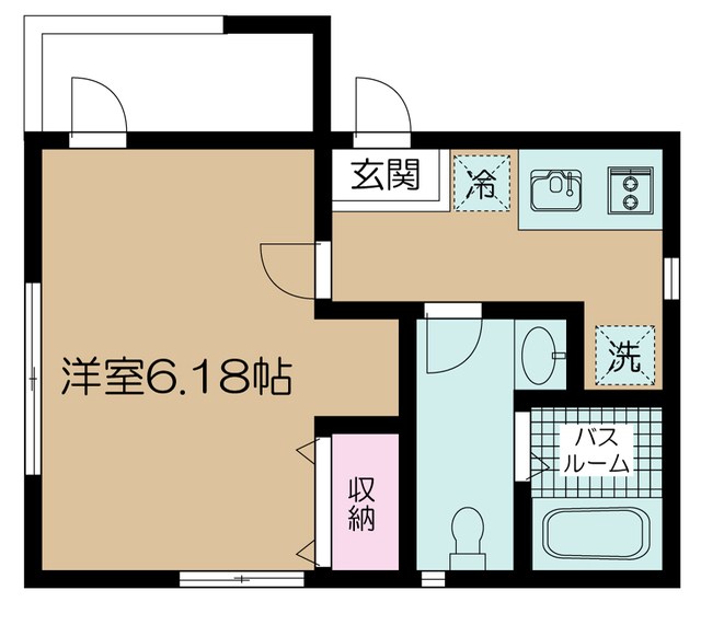 NS-GATE　青井　first stage 間取り