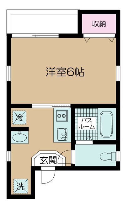 NS-GATE　青井　first stage 間取り