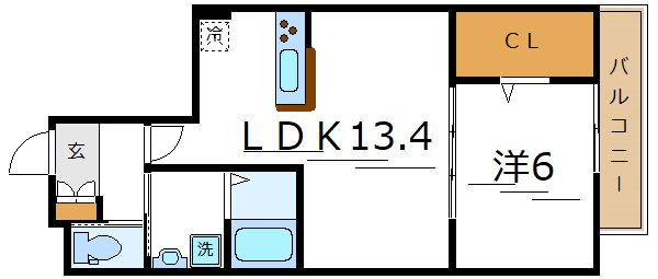 メゾンシャルム 間取り