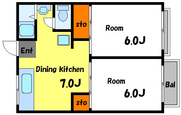 ハイツエド 間取り図