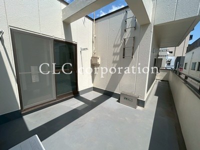 下村ビル ベランダ