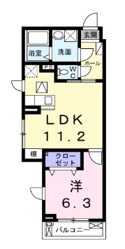 イル・ヴィラージュ  間取り