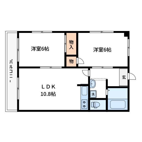 シャルム・Ｋ・カーサ 間取り図