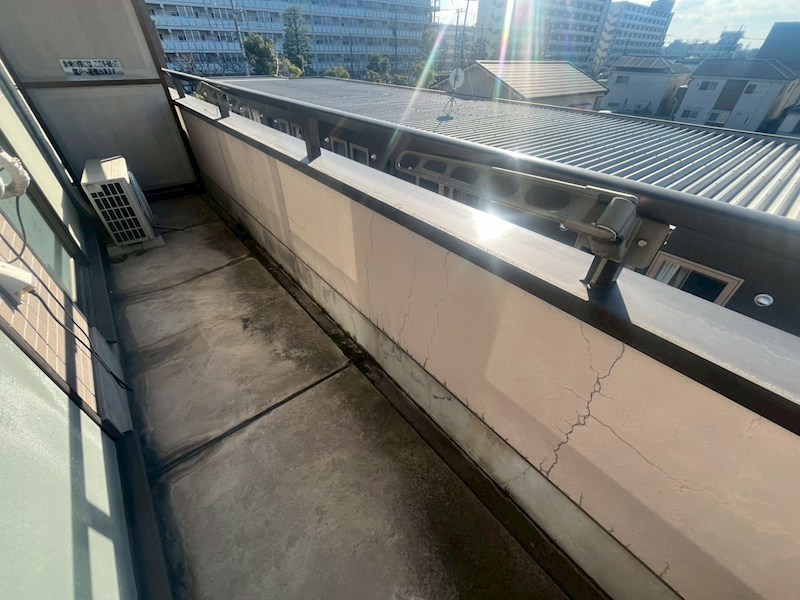 江藤マンション ベランダ