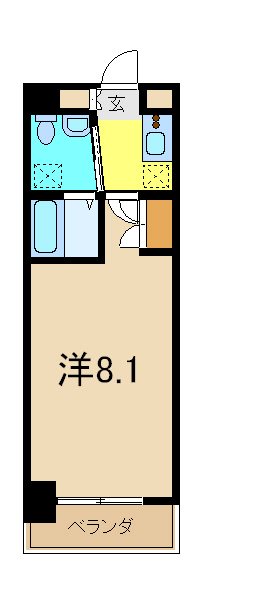 WEST　VINE 間取り図