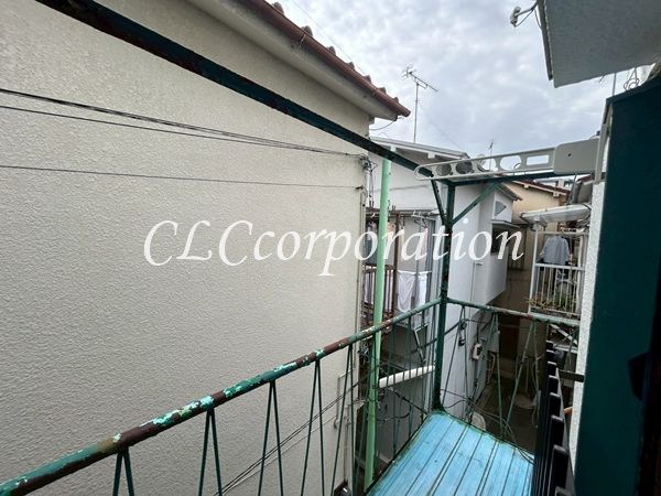 東大島貸家 ベランダ