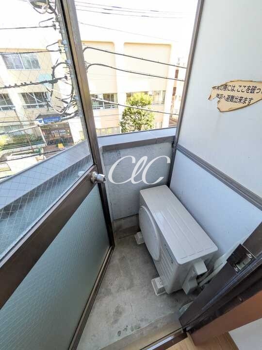 オーシャンハイツ ベランダ