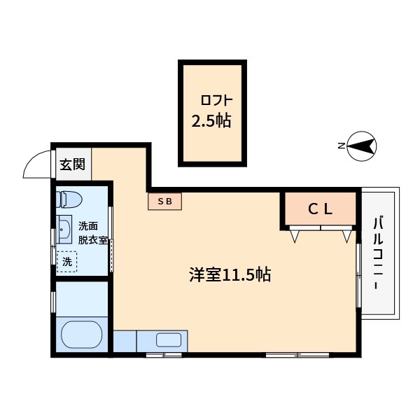 S-Front 間取り図