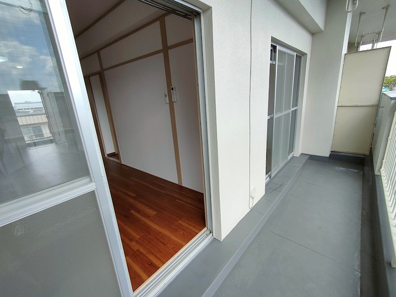 第一日東ハイツ ベランダ