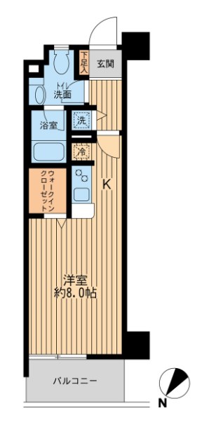 日本橋ファーストレジデンス  間取り