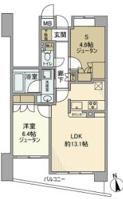 シャリエ日暮里 間取り