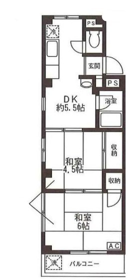 グリーンコーポ 間取り