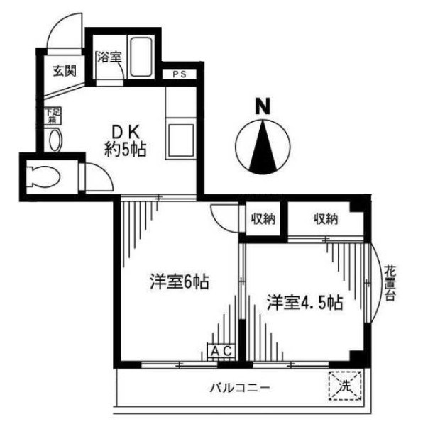 グリーンコーポ 間取り