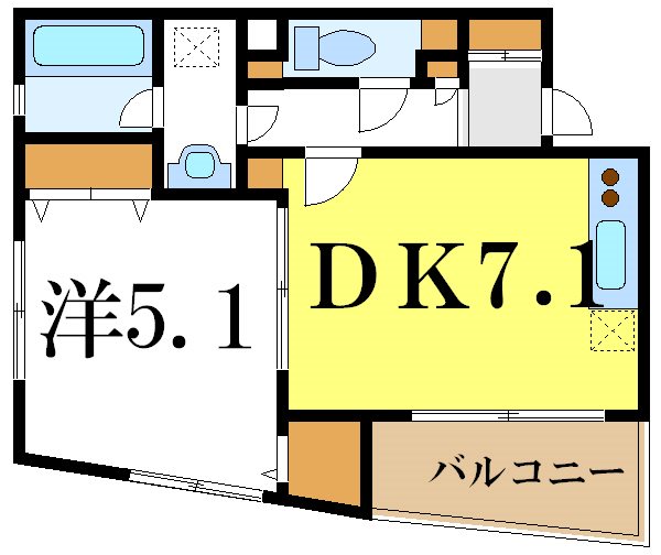 ラジェンテユウ 間取り図