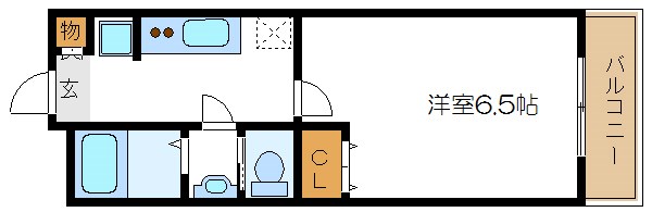 リリックコート・アンシャトー  間取り図