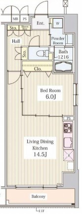 ヒュペリオン東陽町 間取り