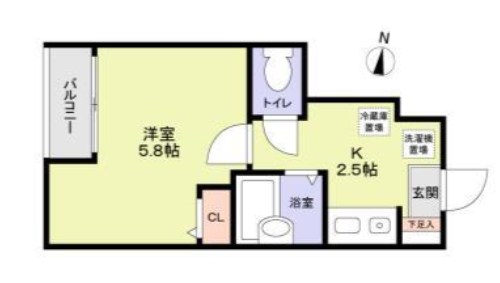 クレフラスト木場  間取り