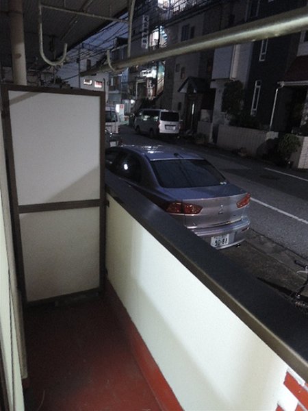 リバーサイドマンション ベランダ