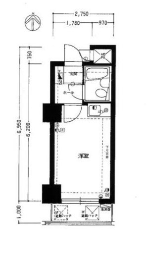 ライオンズマンション東大島 間取り