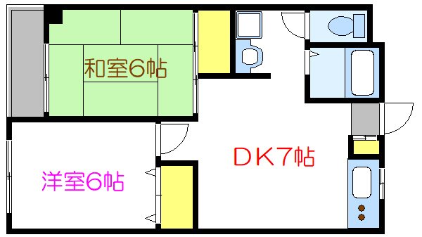 プランドール 間取り図