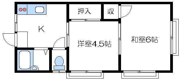 飯田コーポ 間取り